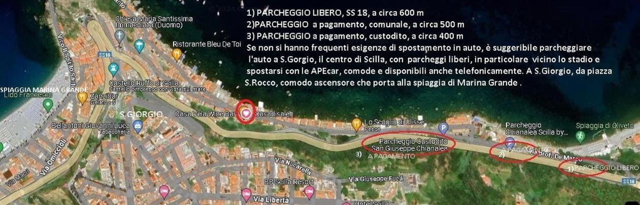 Casa Di Sale - Chianalea Villa Scilla Buitenkant foto